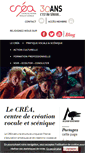 Mobile Screenshot of lecrea.fr